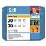 HP 70 Twin Pack - print cartridge CB351A